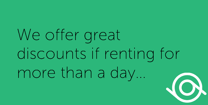 Renting more than a day ad