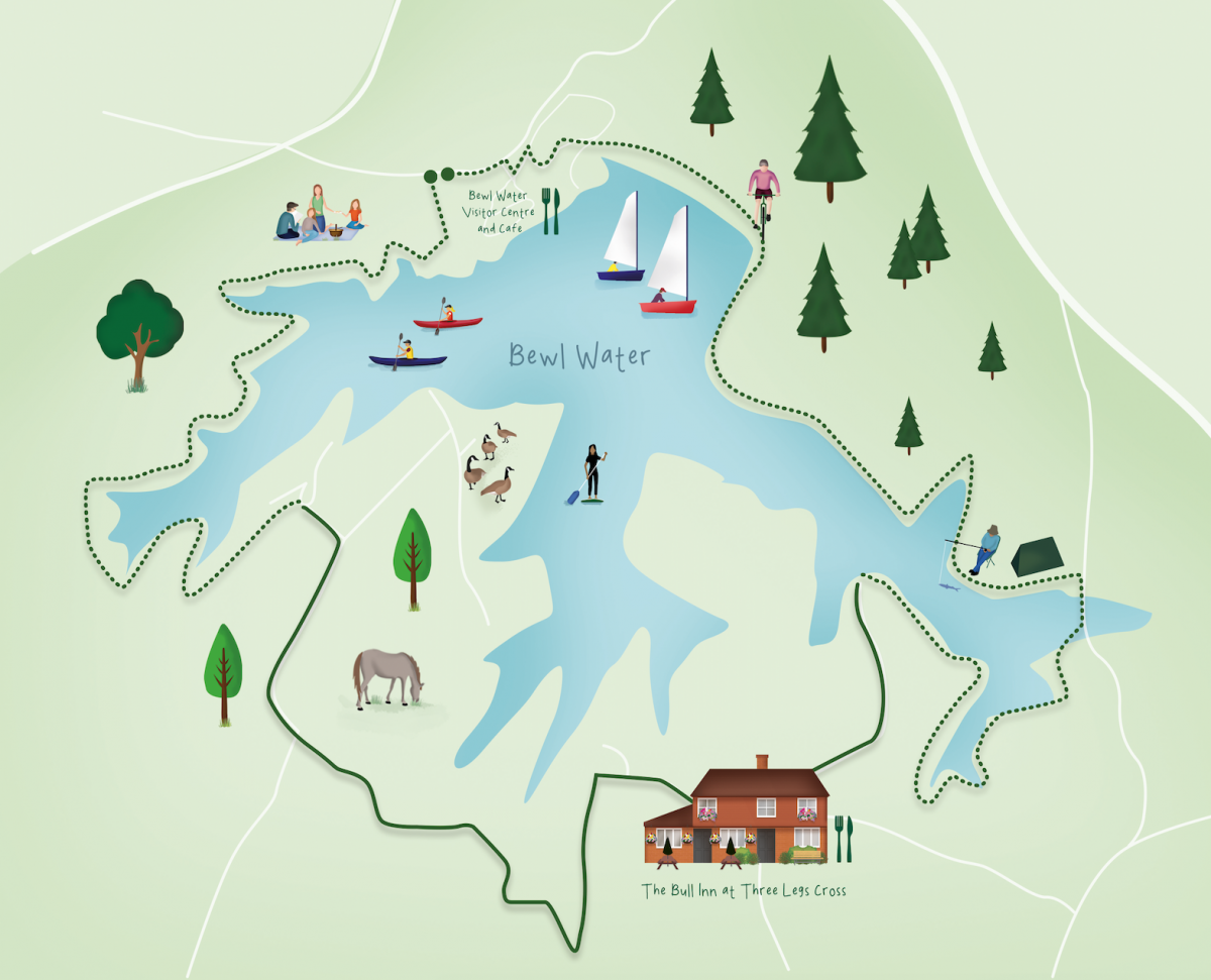 Countrybike bike hire near Bewl Water and Scotney Castle